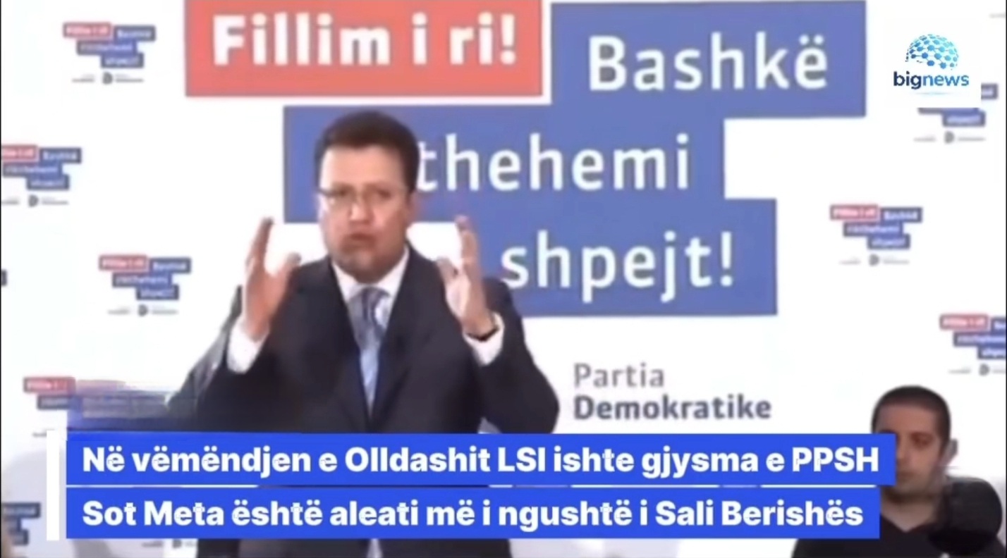 VIDEO-ARKIV/ Në një fragment nga propozimi i projektit të tij politik në garën për kryetar të PD në 2013, ish-deputeti Sokol Olldashi