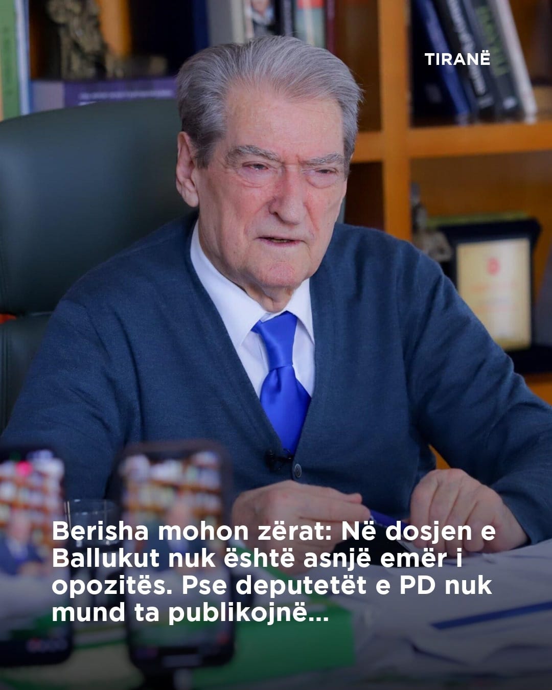 Berisha mohon zërat: Në dosjen e Ballukut nuk është asnjë emër i opozitës. Pse deputetët e PD nuk mund ta publikojnë…