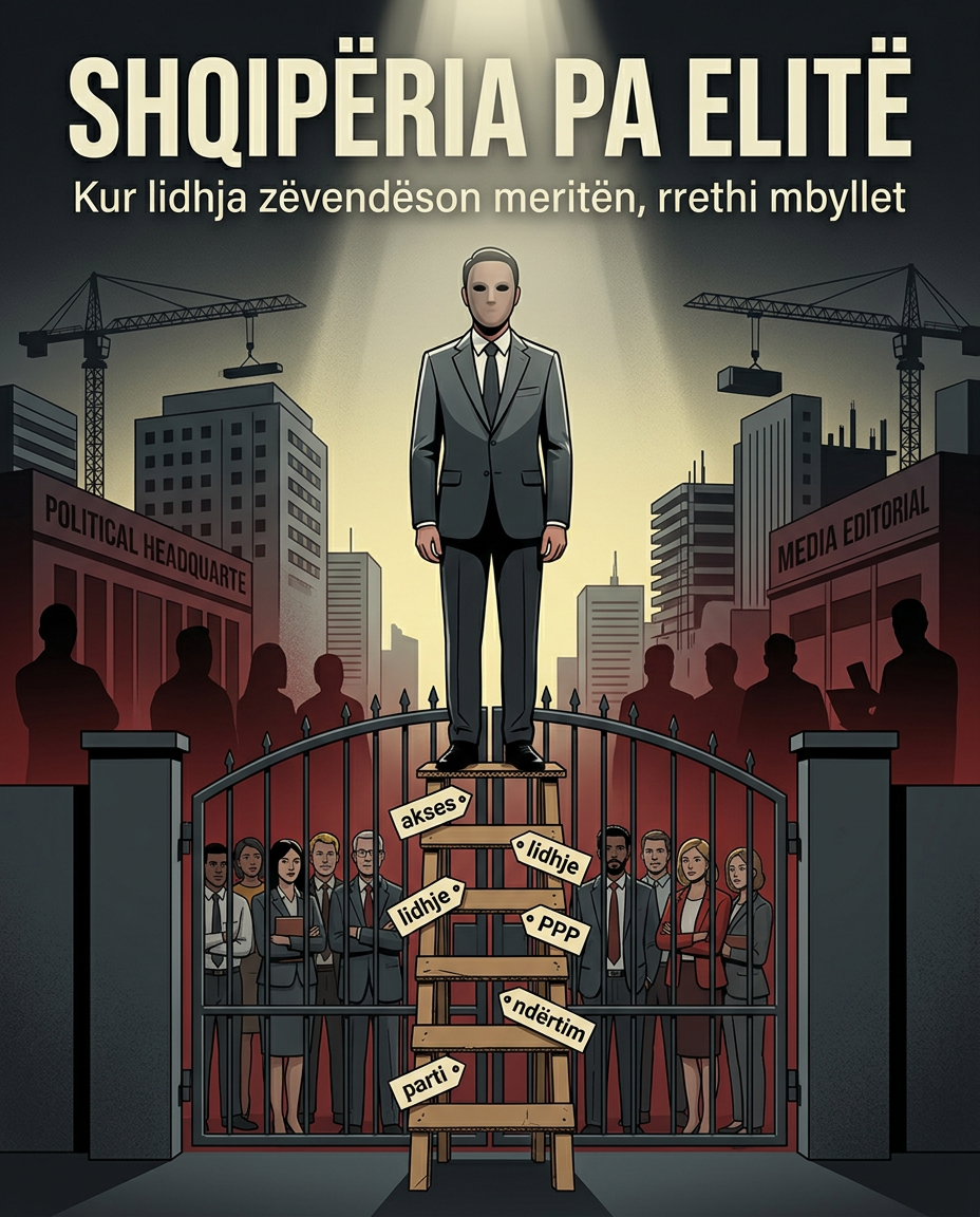 Shqipëria pa elitë! Si lidhja,aksesi dhe jo merita, e ka kapur shtetin, biznesin dhe partitë.