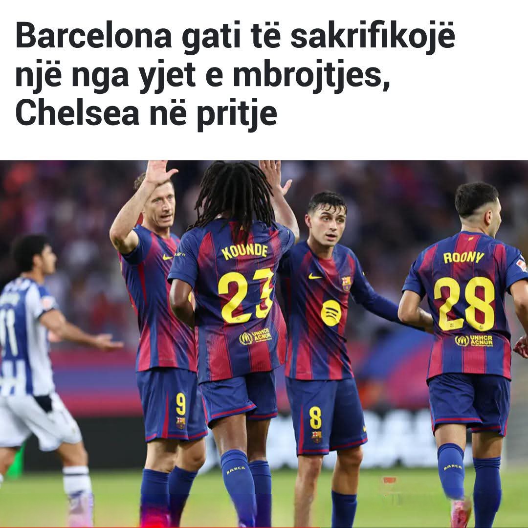 Barcelona gati të sakrifikojë një nga yjet e mbrojtjes, Chelsea në pritje