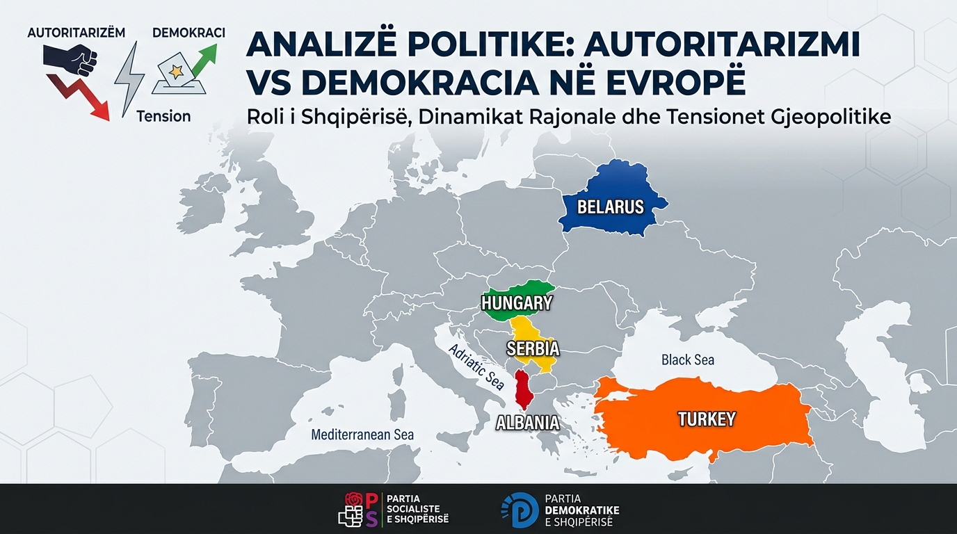 Autoritarizmi në Evropë dhe sfidat e tranzicionit politik në Ballkan