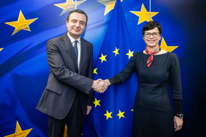 KOMISIONERJA E BE-SË PËR ZGJERIM MARTA KOS, VIZITË ZYRTARE NË KOSOVË