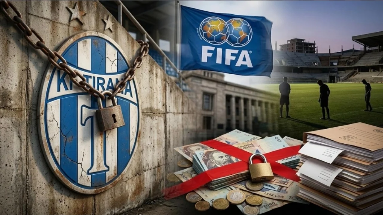 SEZON I RI, HISTORI E VJETËR/ TIRANA PËRBALLET ME 6 GJYQE TË HUMBURA NË FIFA, I BLLOKOHET MERKATOJA