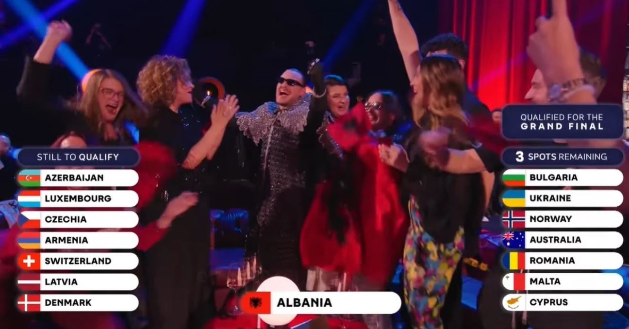 SHQIPËRIA NË FINALEN E EUROVISION 2026