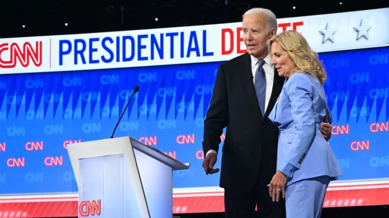 JILL BIDEN RRËFEN MOMENTIN DRAMATIK GJATË DEBATIT