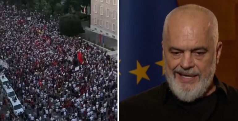 RAMA PËR AP/ PROTESTAT KUNDËR QEVERISË “TË NDIKUARA NGA DEZINFORMIMI DHE NDËRHYRJE TË JASHTME”