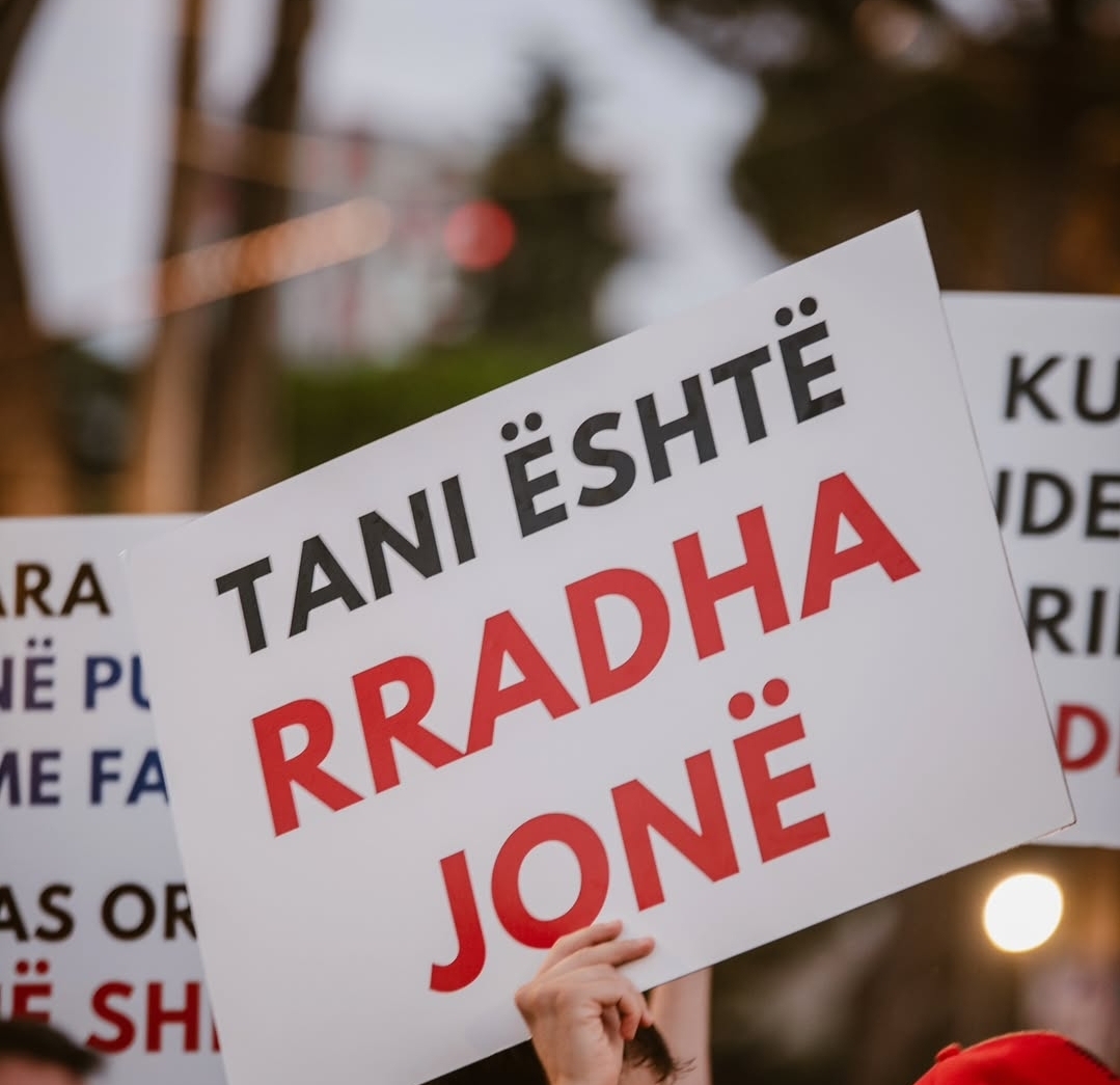 PROTESTA E 11 KOMBËTARE NË TIRANË, PANKARTA ME MESAZHE TË FORTA POLITIKE DHE SOCIALE