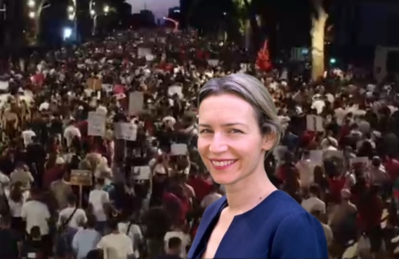 LEA YPI REAGON SËRISH PËR PROTESTËN NË TIRANË: “SHUMË KRENARE”