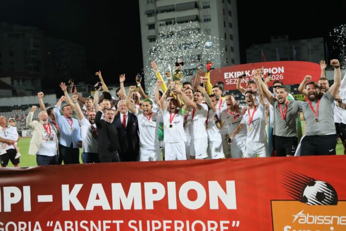 EGNATIA SHPALLET KAMPIONE E SHQIPËRISË