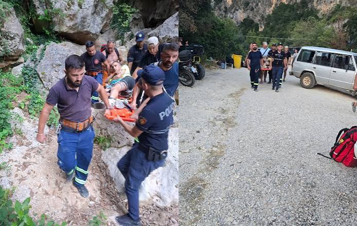 OPERACION I VËSHTIRË NË GJIPË, SHPËTOHEN 4 TURISTË POLAKË PAS RËNIES NË GREMINË