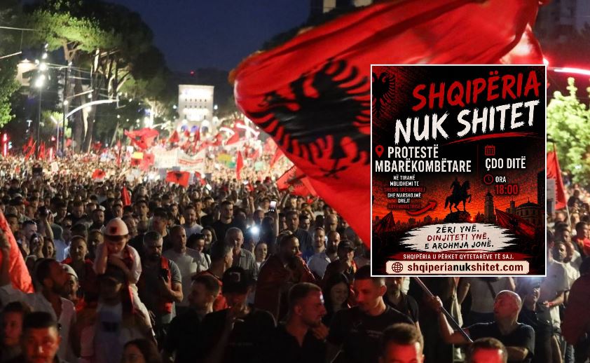 PROTESTA E 15-TË NË TIRANË, MARSHIM 8 ORË/ QYTETARËT KËRKOJNË LARGIMIN E KRYEMINISTRIT