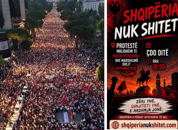 PROTESTA QYTETARE HYN NË DITËN E 13-TË, ZGJEROHEN TUBIMET NË QYTETE DHE DIASPORË