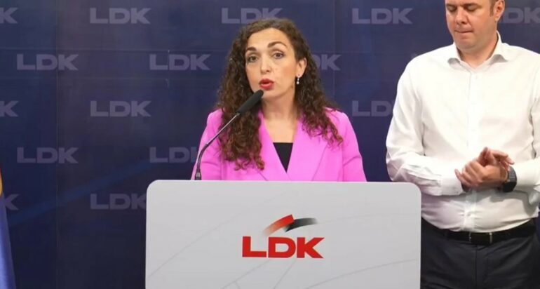 VJOSA OSMANI/ VETËVENDOSJA NUK KA ARSYE TA REFUZOJË KANDIDATURËN TIME PËR PRESIDENTE