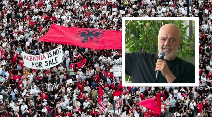 RAMA KOMENTON PROTESTAT NË TIRANË/ “SHËRBËTORË TË PAGUAR”
